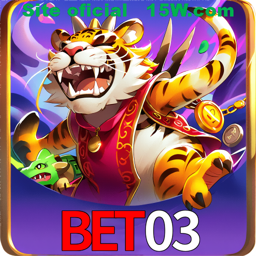 Imagem promocional da Bet03 mostrando a plataforma e suas vantagens